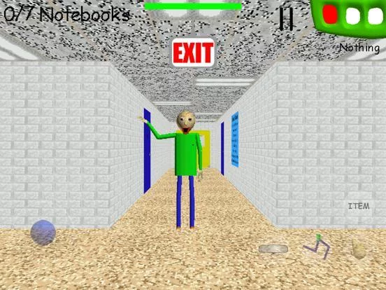 Изображение игры: Baldi's Basics Classic