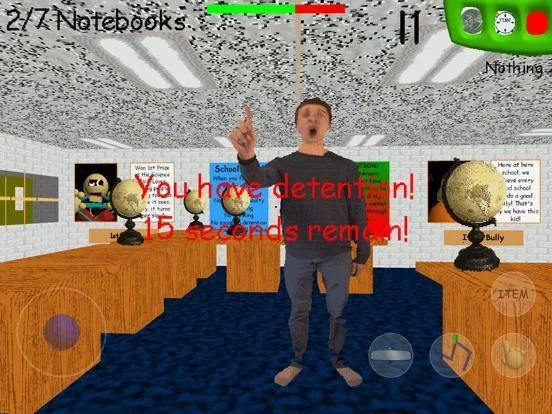 Изображение игры: Baldi's Basics Classic