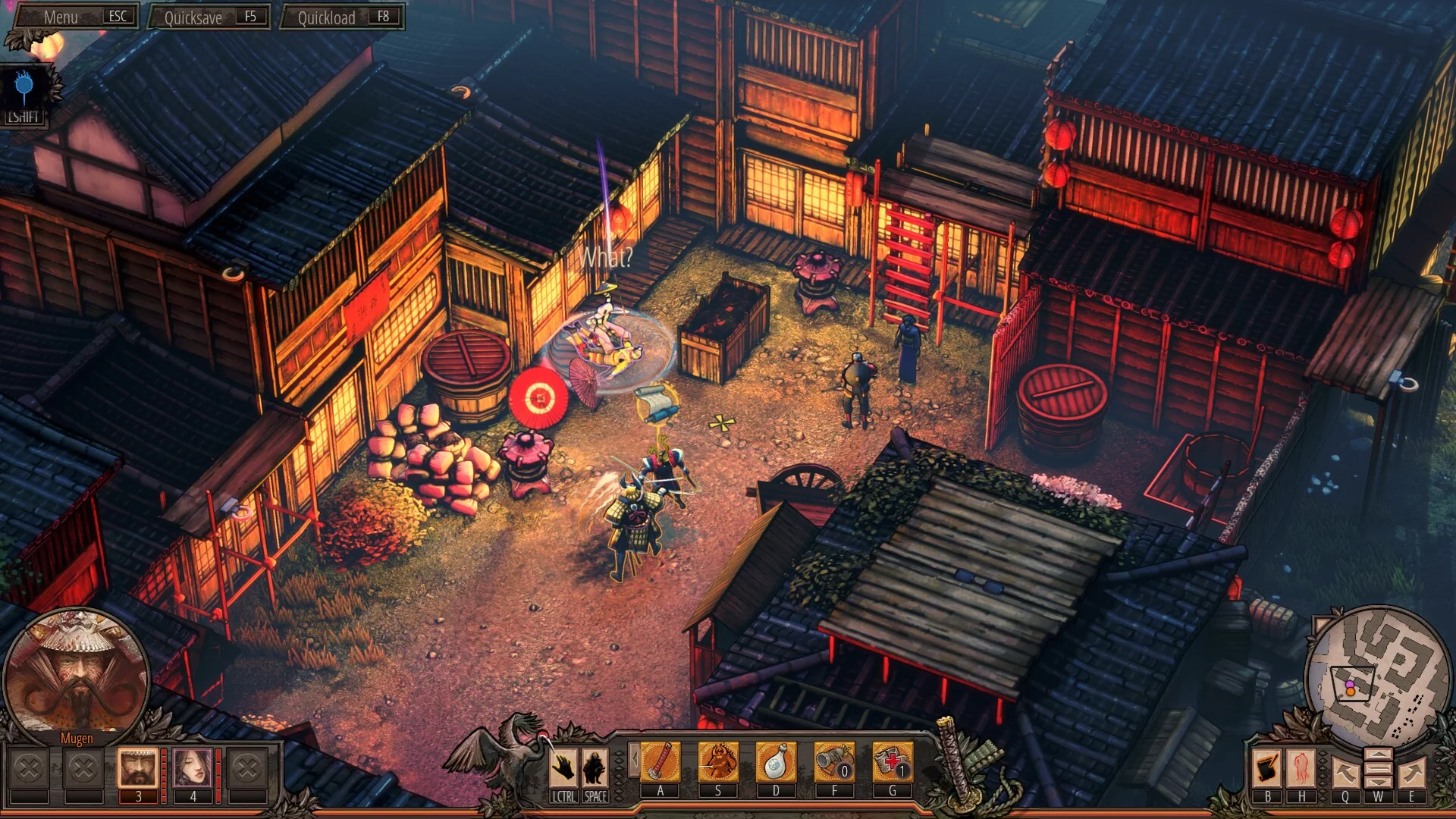 Изображение игры: Shadow Tactics: Aiko's Choice