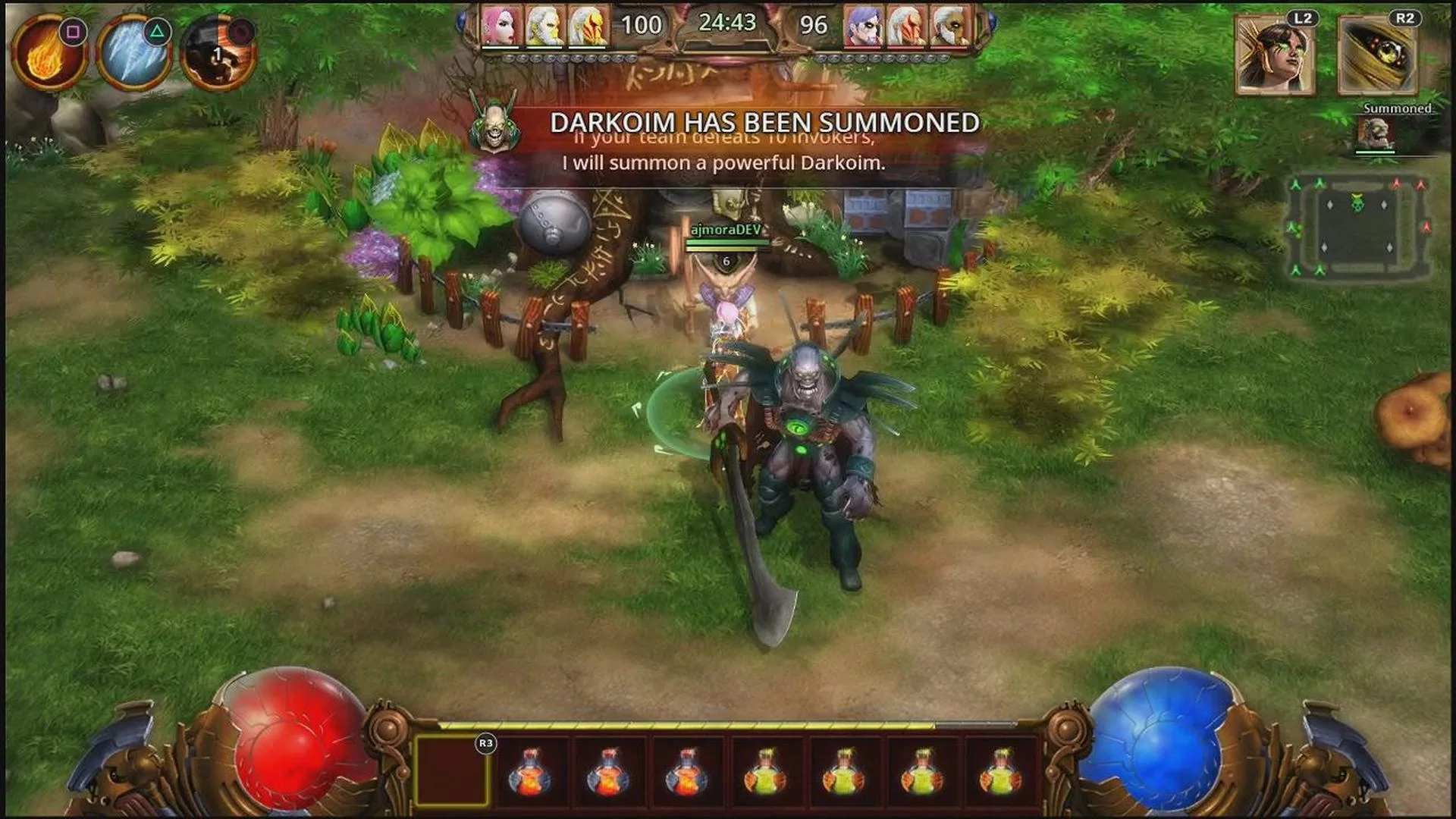 Изображение игры: Invokers Tournament