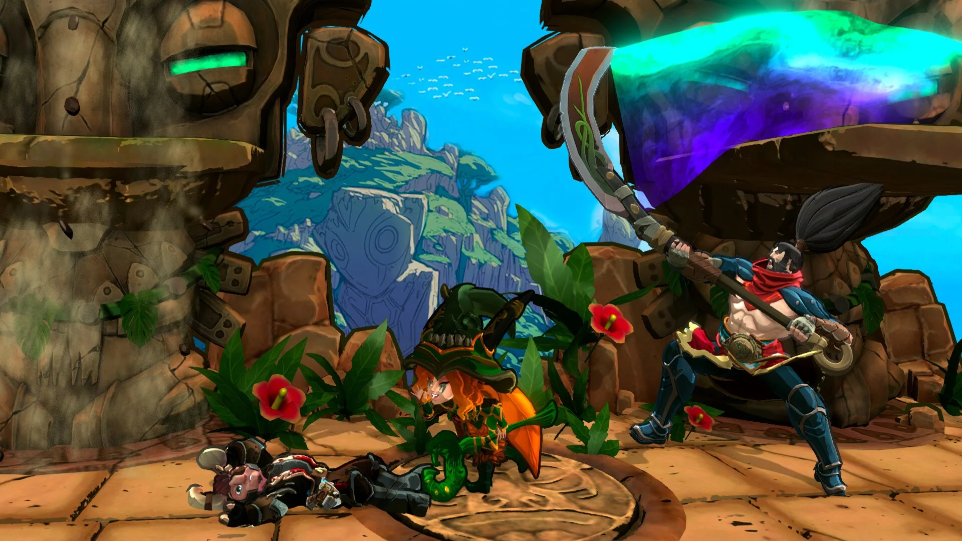 Изображение игры: Rushdown Revolt - Alpha Testing