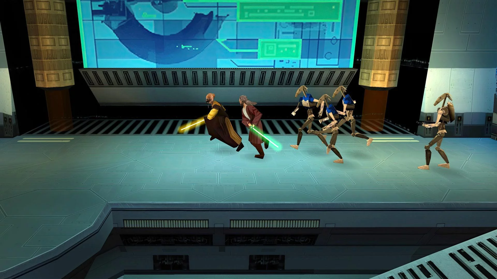 Изображение игры: Star Wars: Episode I: Jedi Power Battles