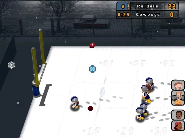 Изображение игры: Backyard Football 2004