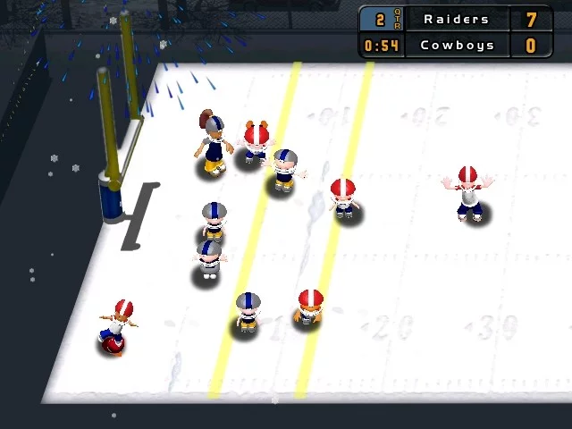 Изображение игры: Backyard Football 2004