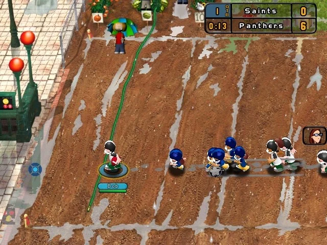 Изображение игры: Backyard Football 2004