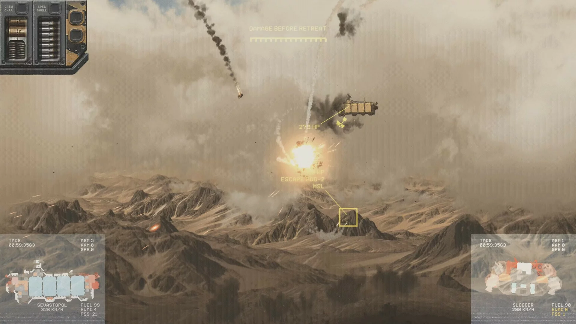 Изображение игры: HighFleet