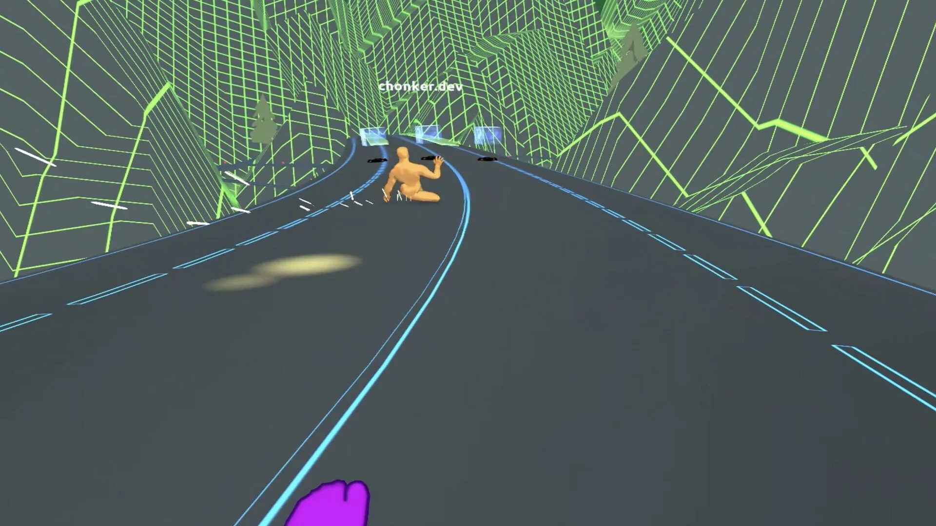 Изображение игры: Synth Race