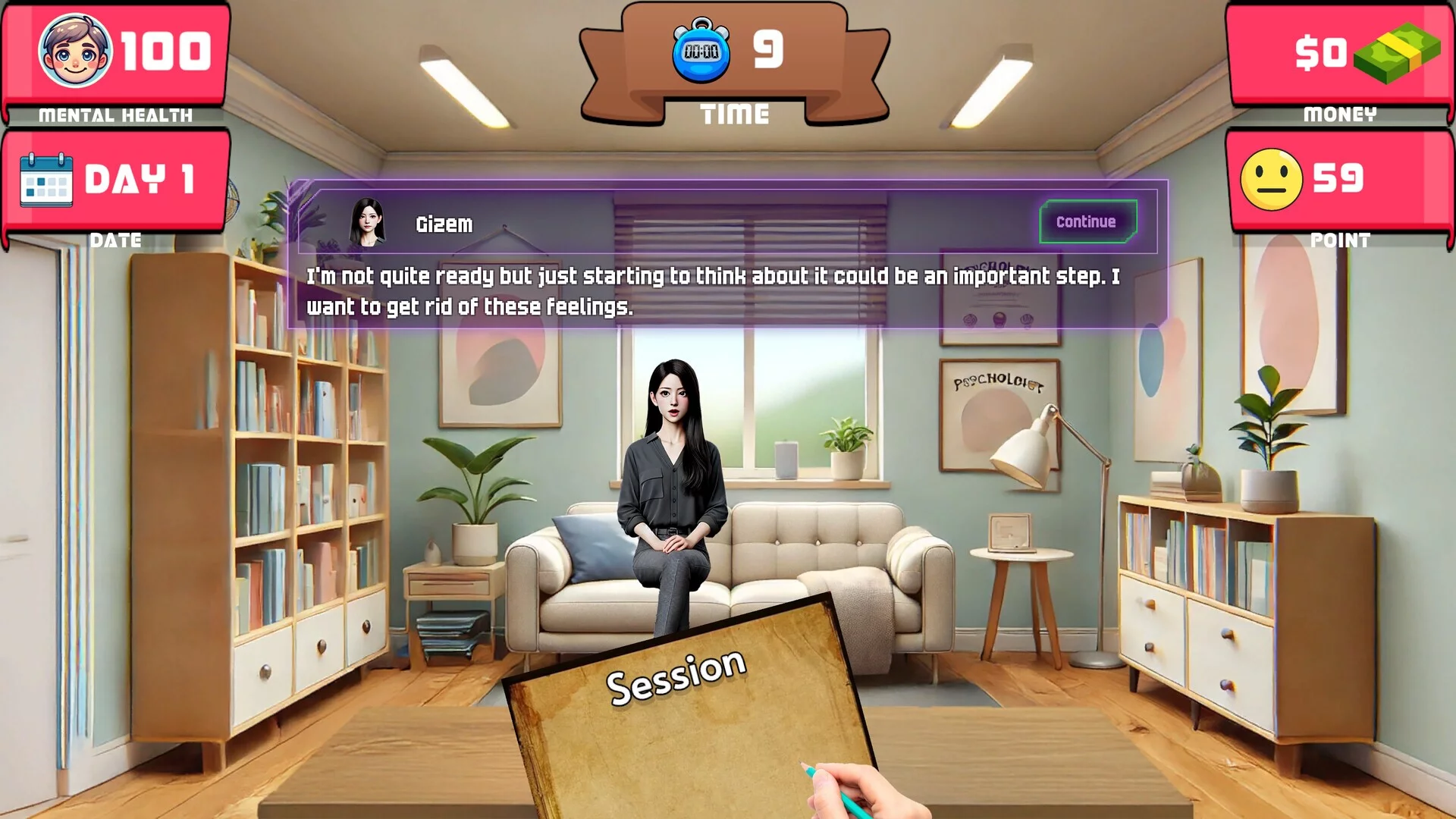 Изображение игры: Therapist Simulator