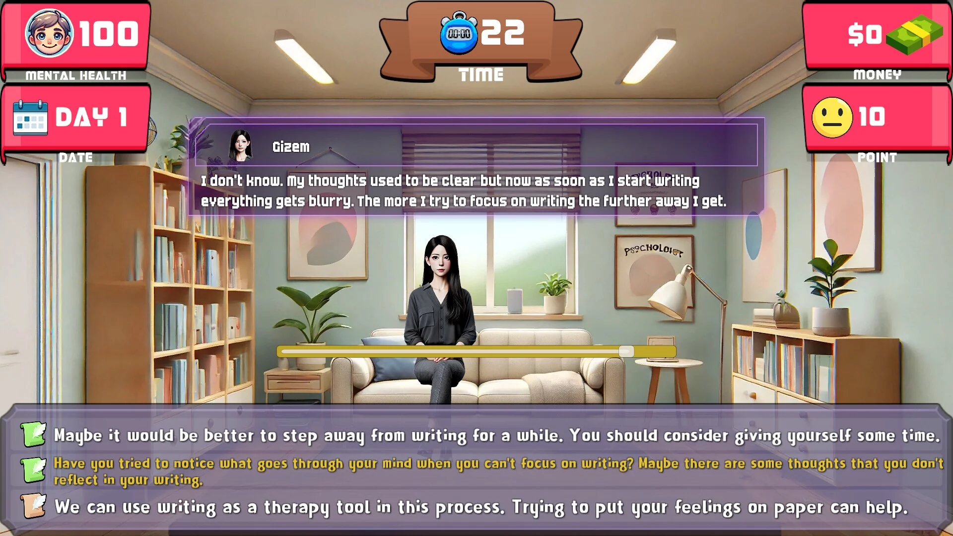 Изображение игры: Therapist Simulator