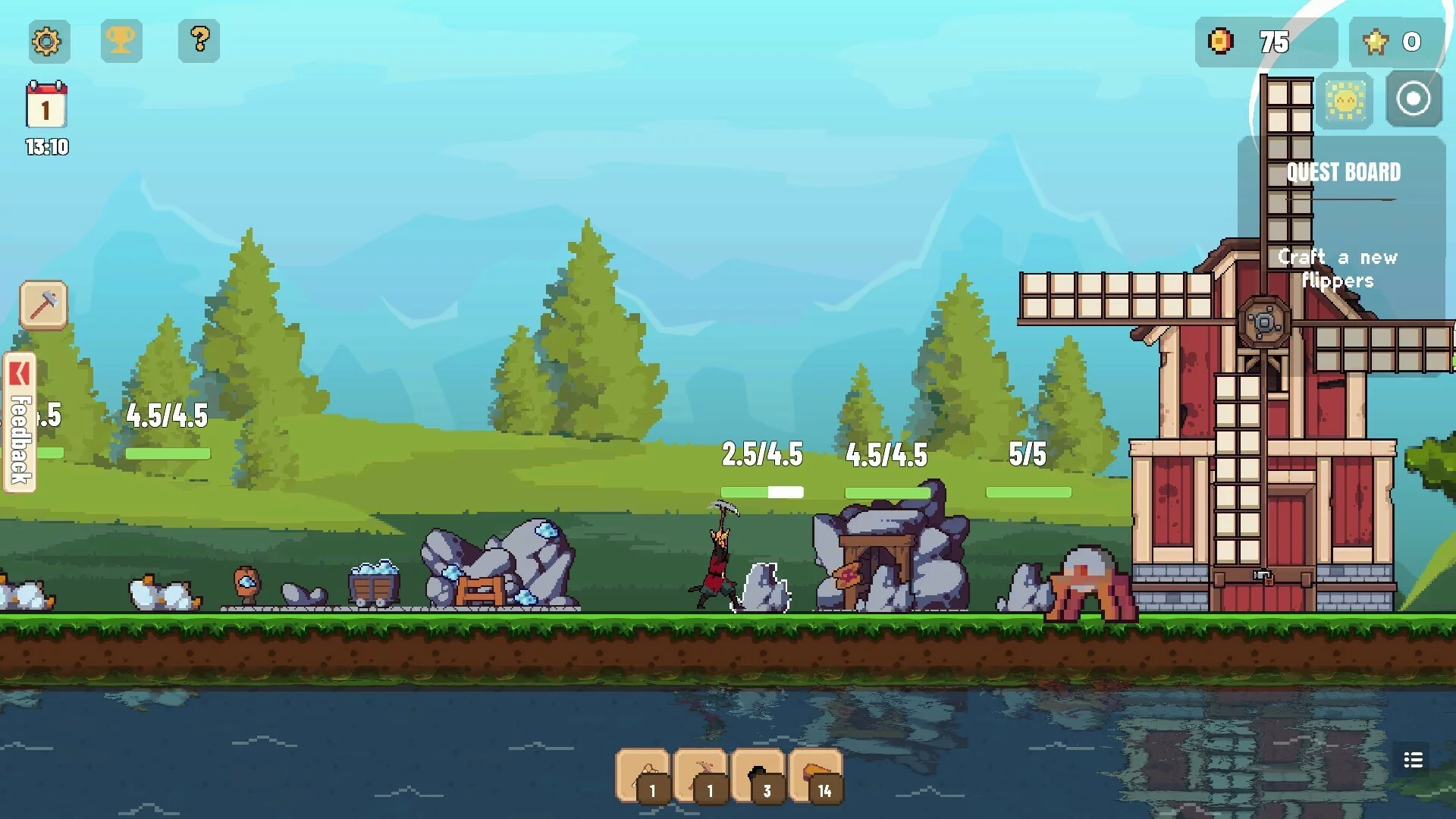 Изображение игры: TinyCraft Town