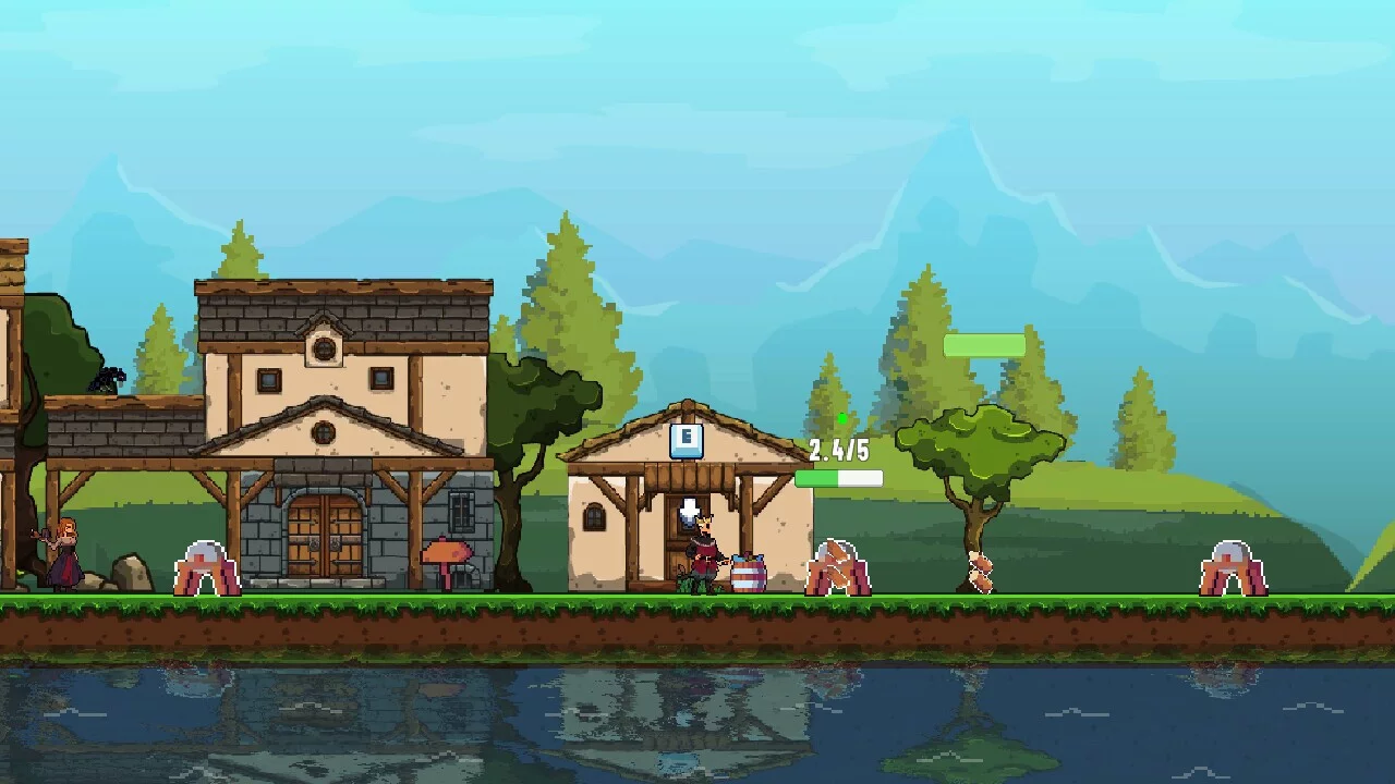 Изображение игры: TinyCraft Town