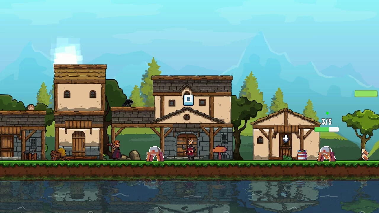 Изображение игры: TinyCraft Town