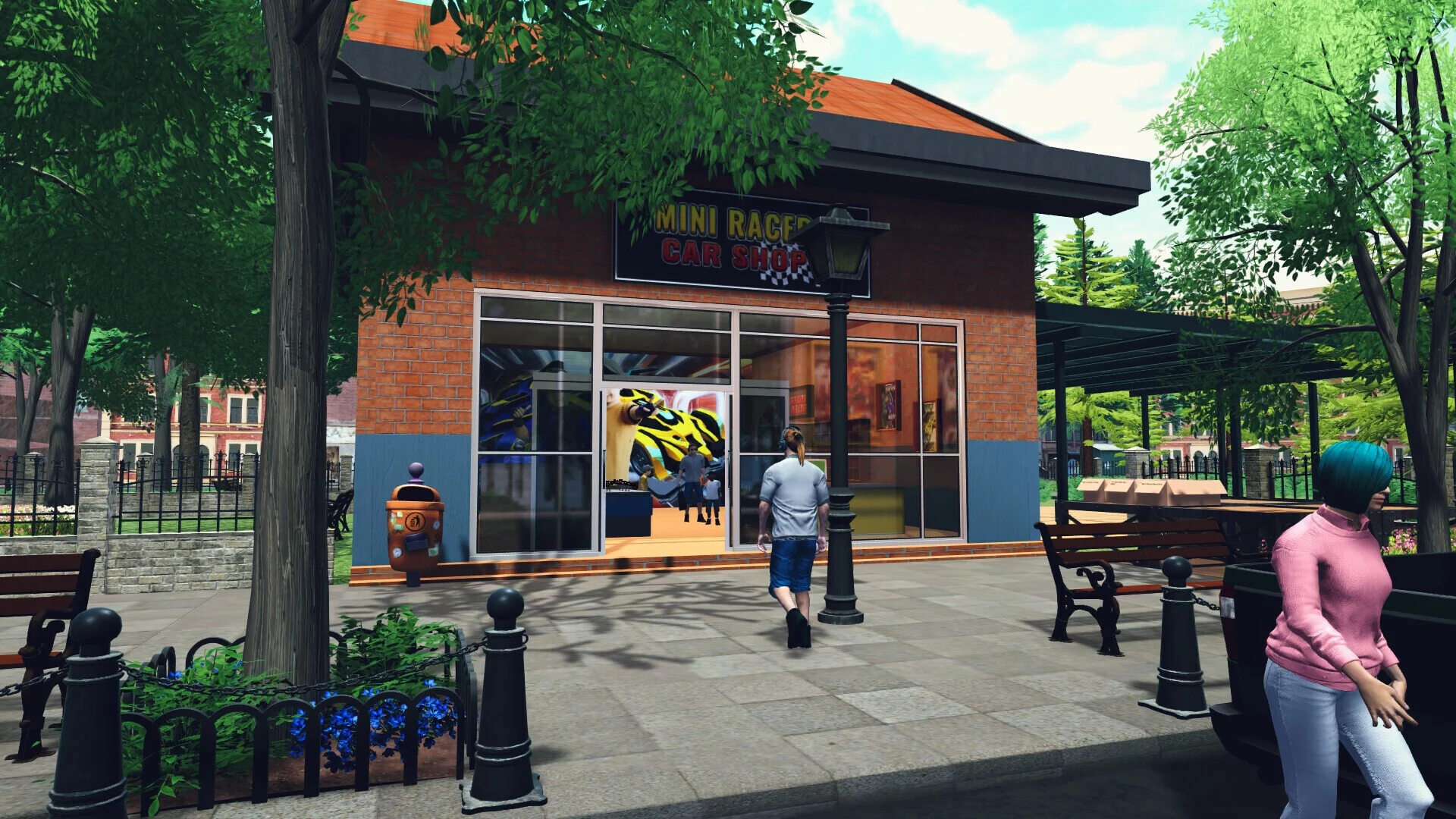 Изображение игры: Mini Racer Car Shop Simulator - Prologue
