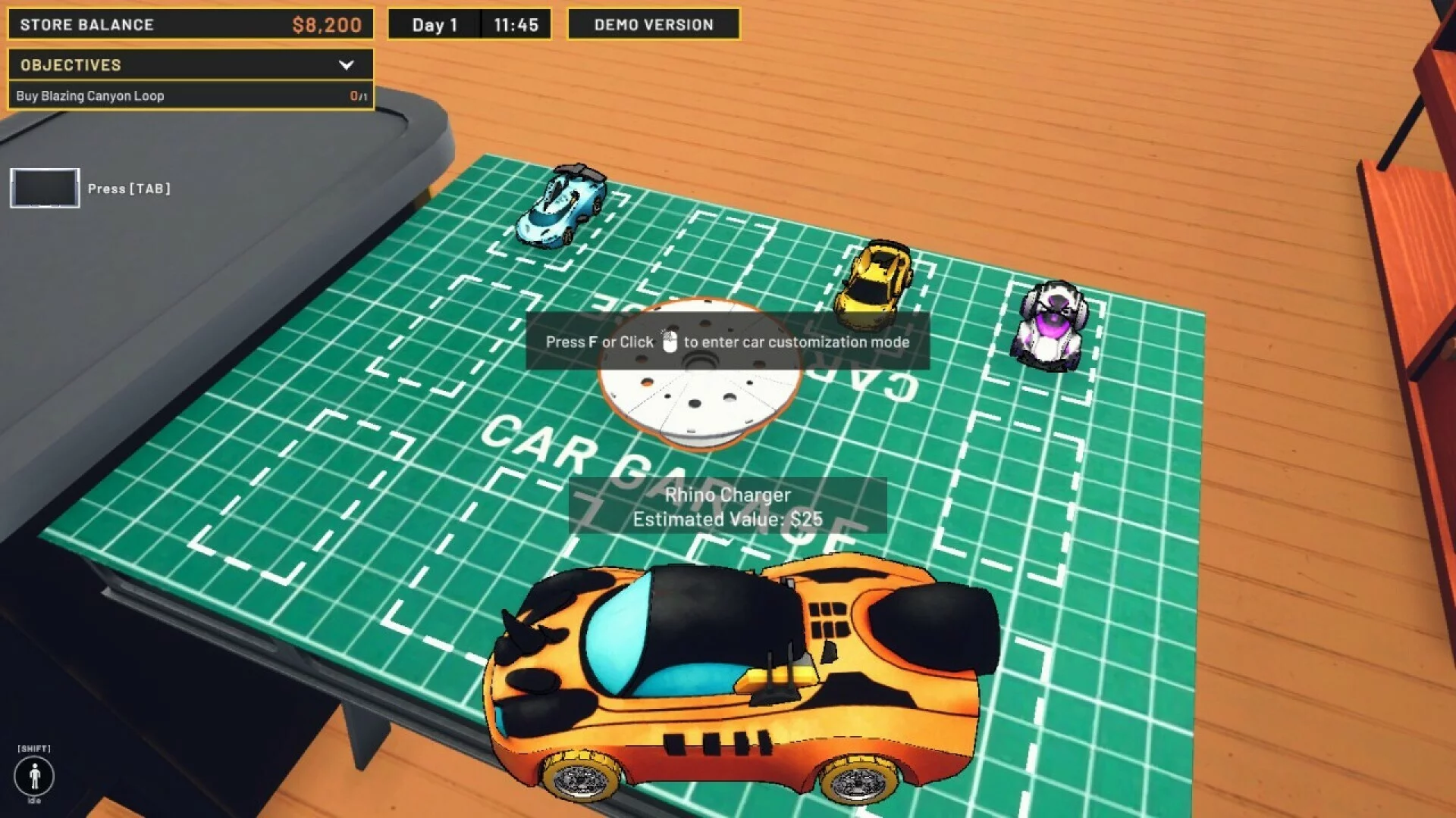 Изображение игры: Mini Racer Car Shop Simulator - Prologue