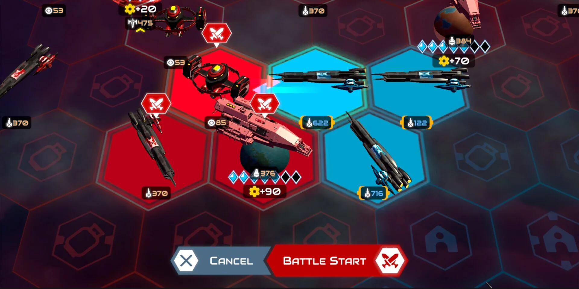 Изображение игры: Star Titans: War of the Galaxy