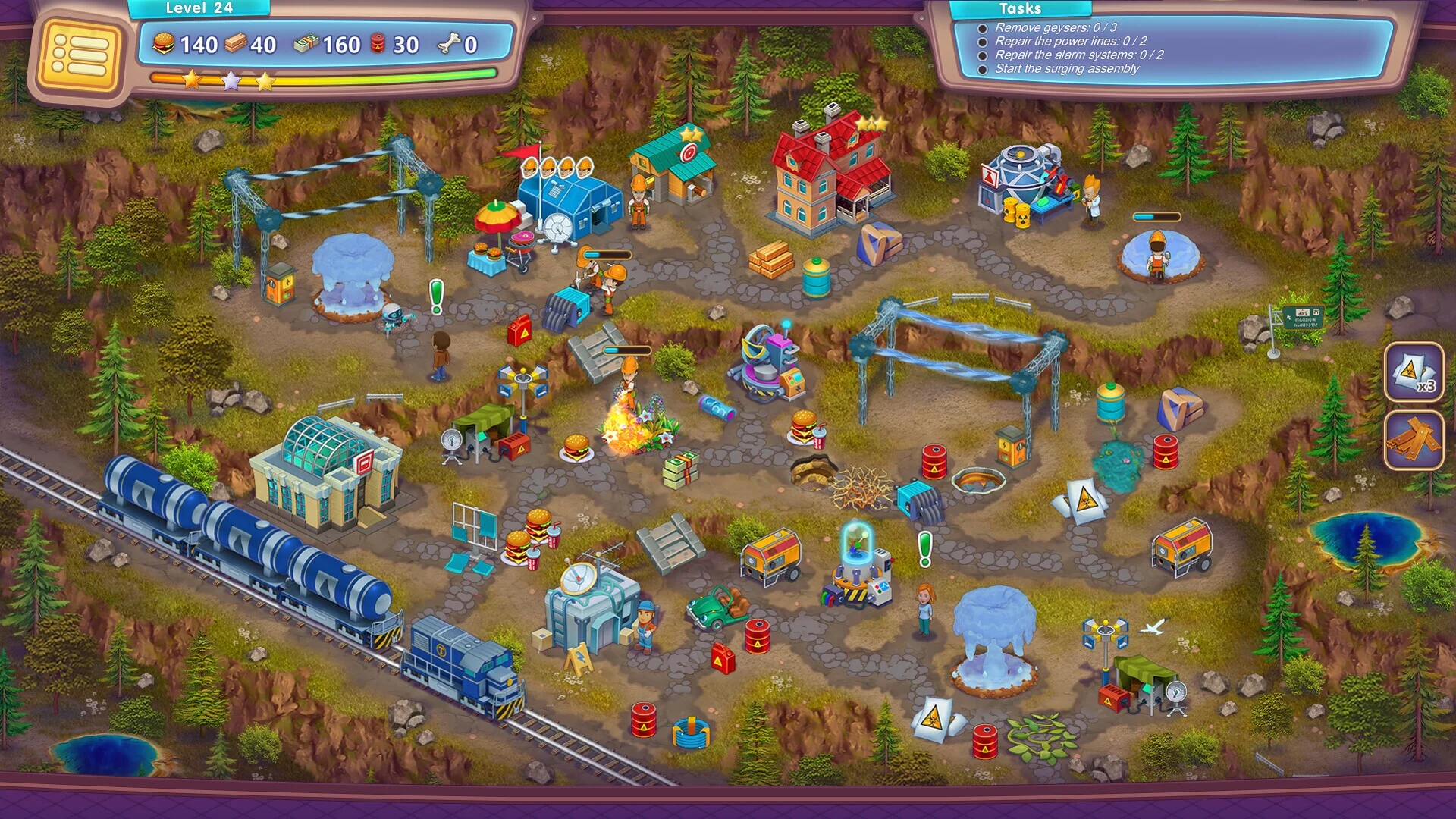 Изображение игры: Rescue Team: Attack of the Atom