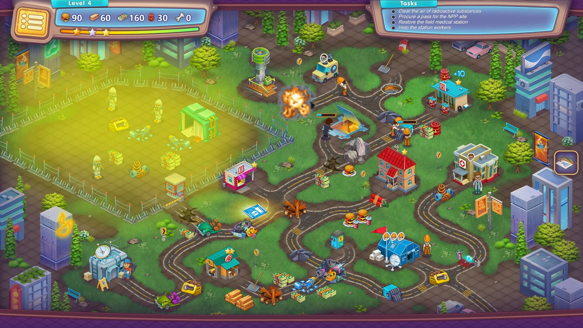 Изображение игры: Rescue Team: Attack of the Atom