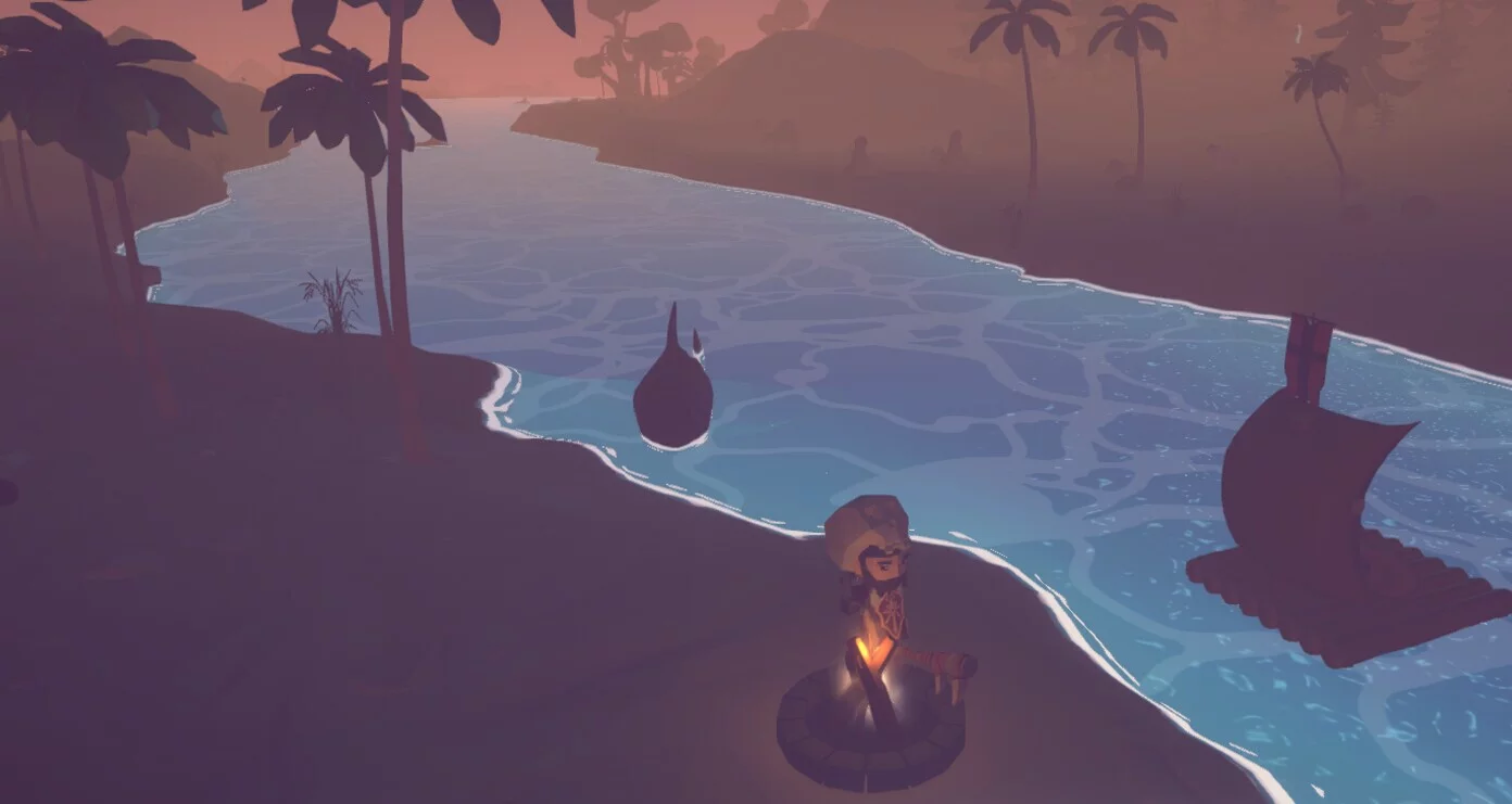 Изображение игры: Surviving Skeleton Island
