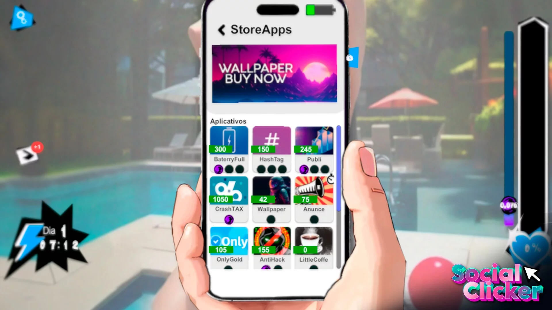 Изображение игры: Social Clicker: Persona