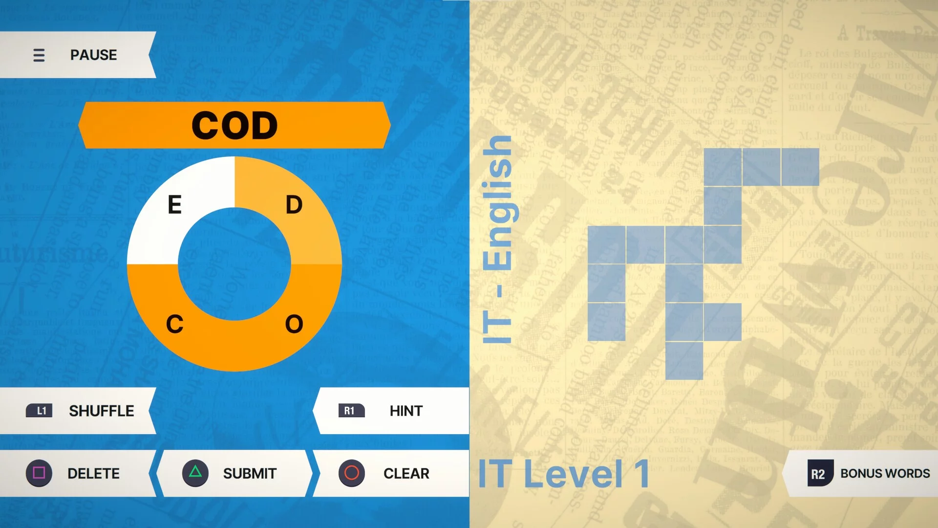 Изображение игры: Wheel of Words: Crossword
