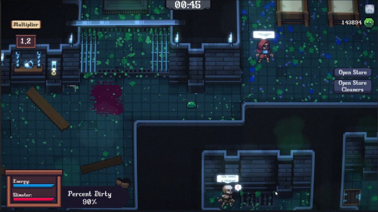Изображение игры: Slime: The Cleaner