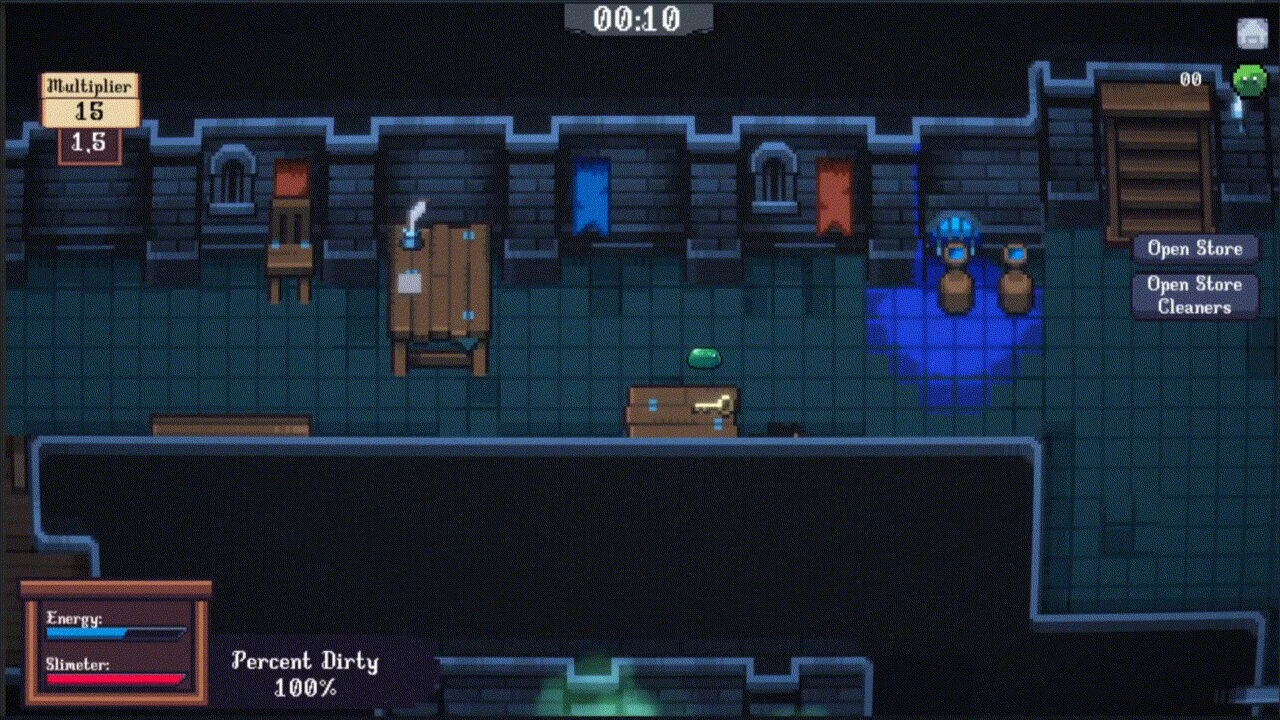 Изображение игры: Slime: The Cleaner