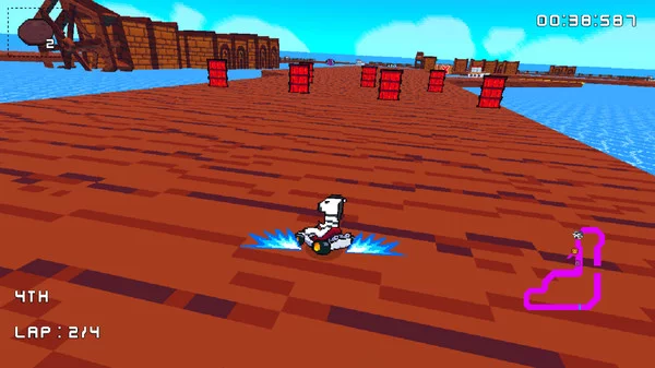 Изображение игры: Retro Kart Rush