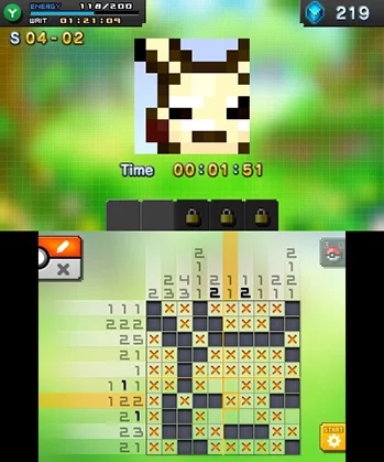 Изображение игры: Pokémon Picross