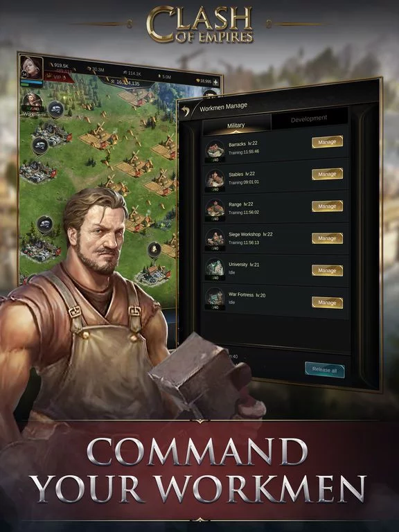 Изображение игры: Clash of Empires 2019