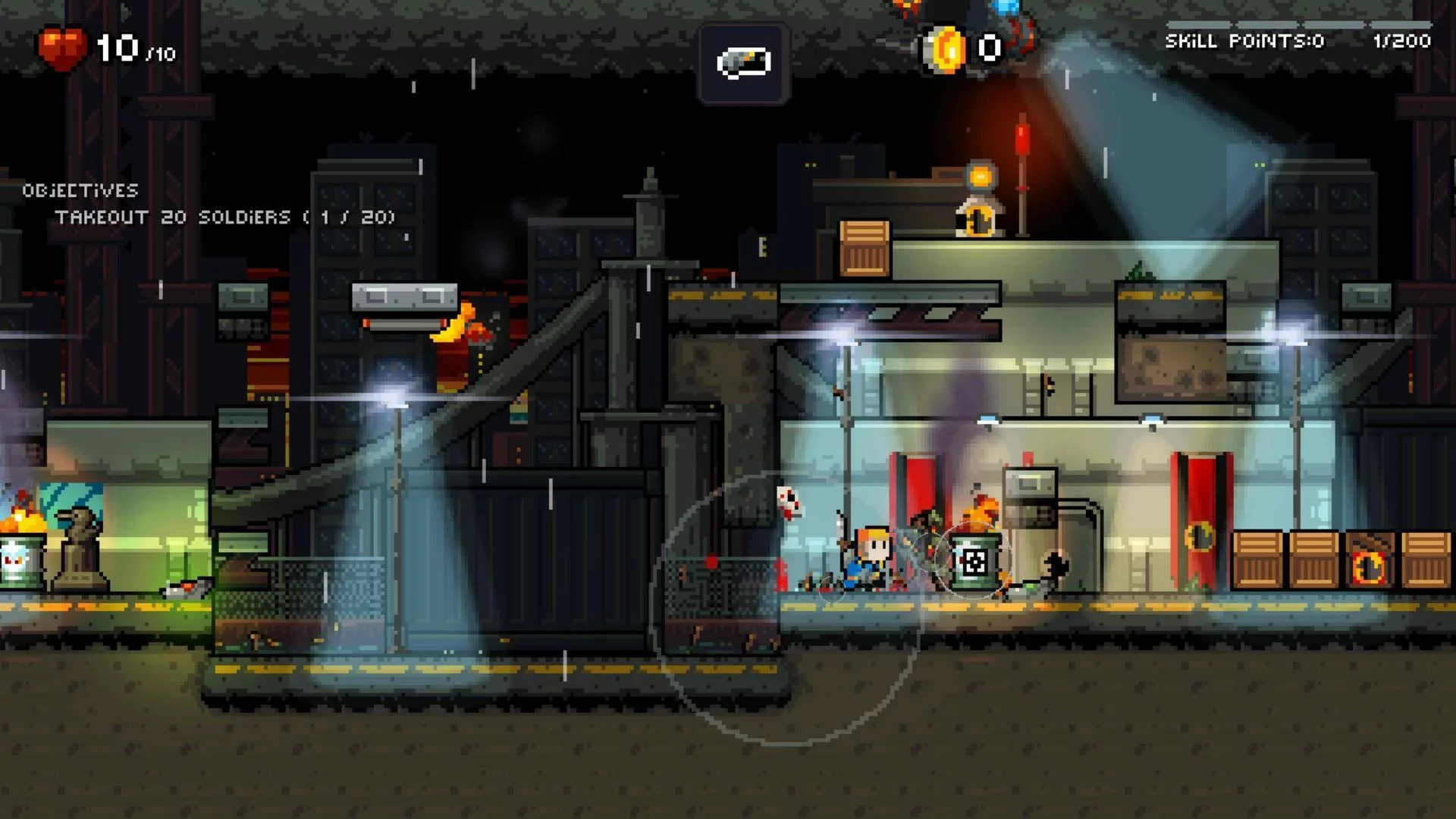 Изображение игры: Gunslugs 3: Rogue Tactics