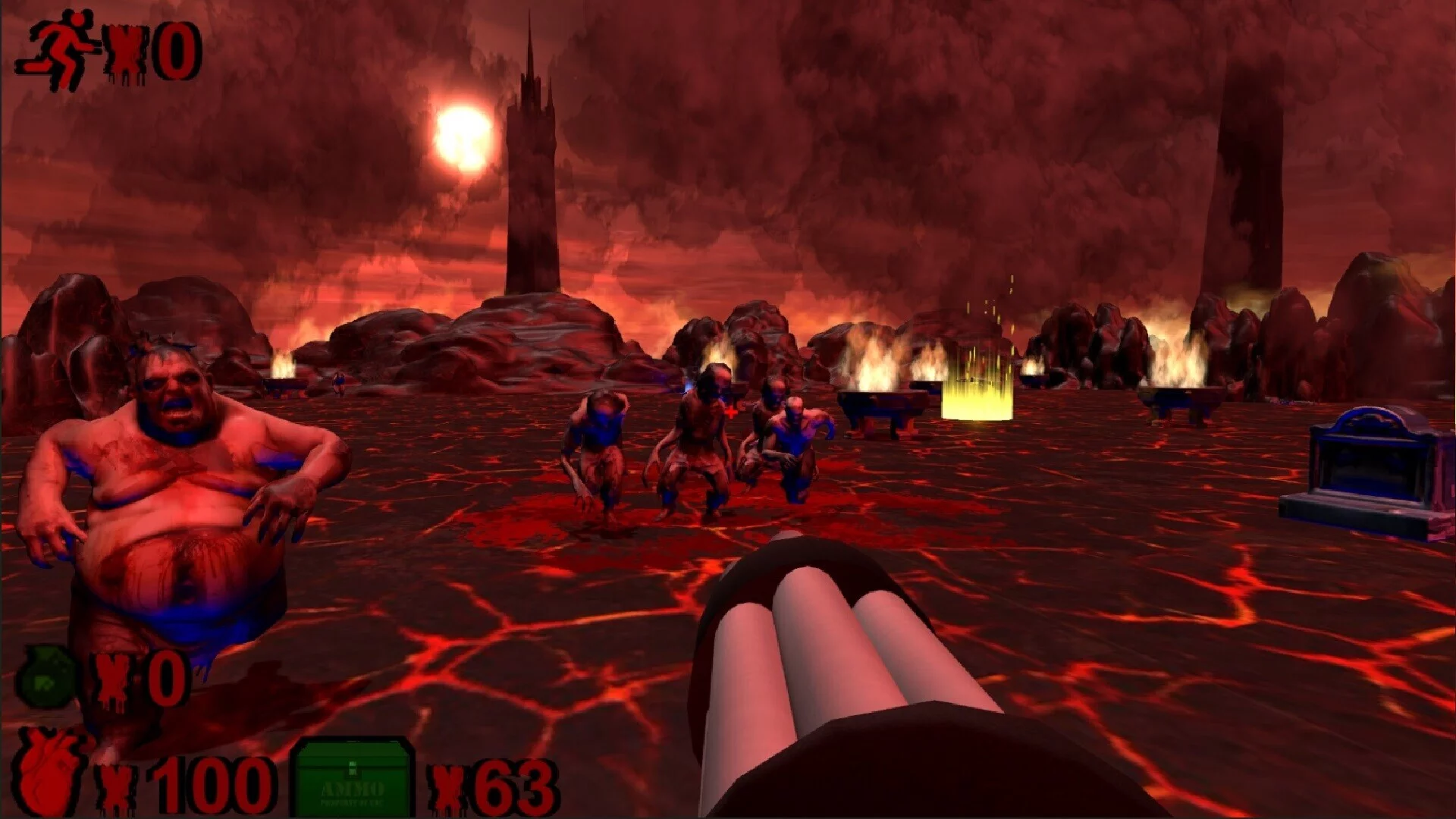 Изображение игры: The Hideous-Arena