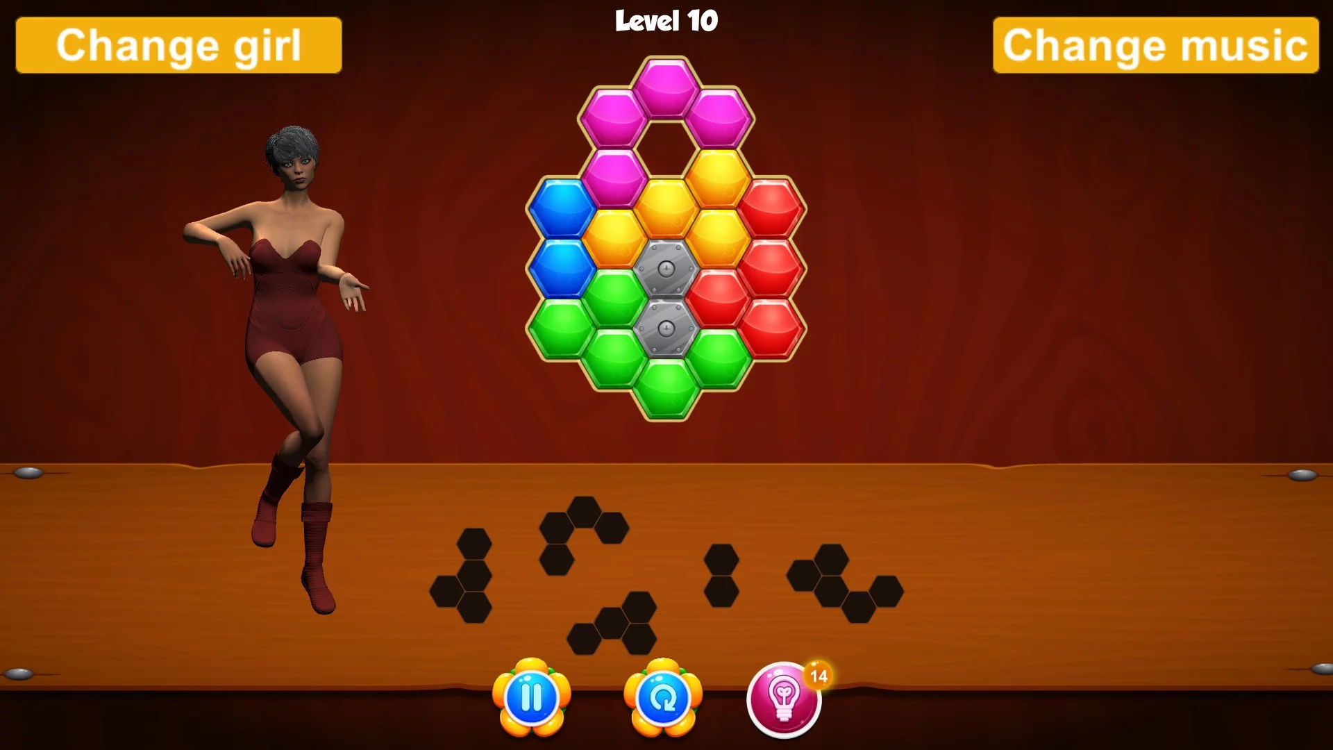 Изображение игры: Sexy puzzle