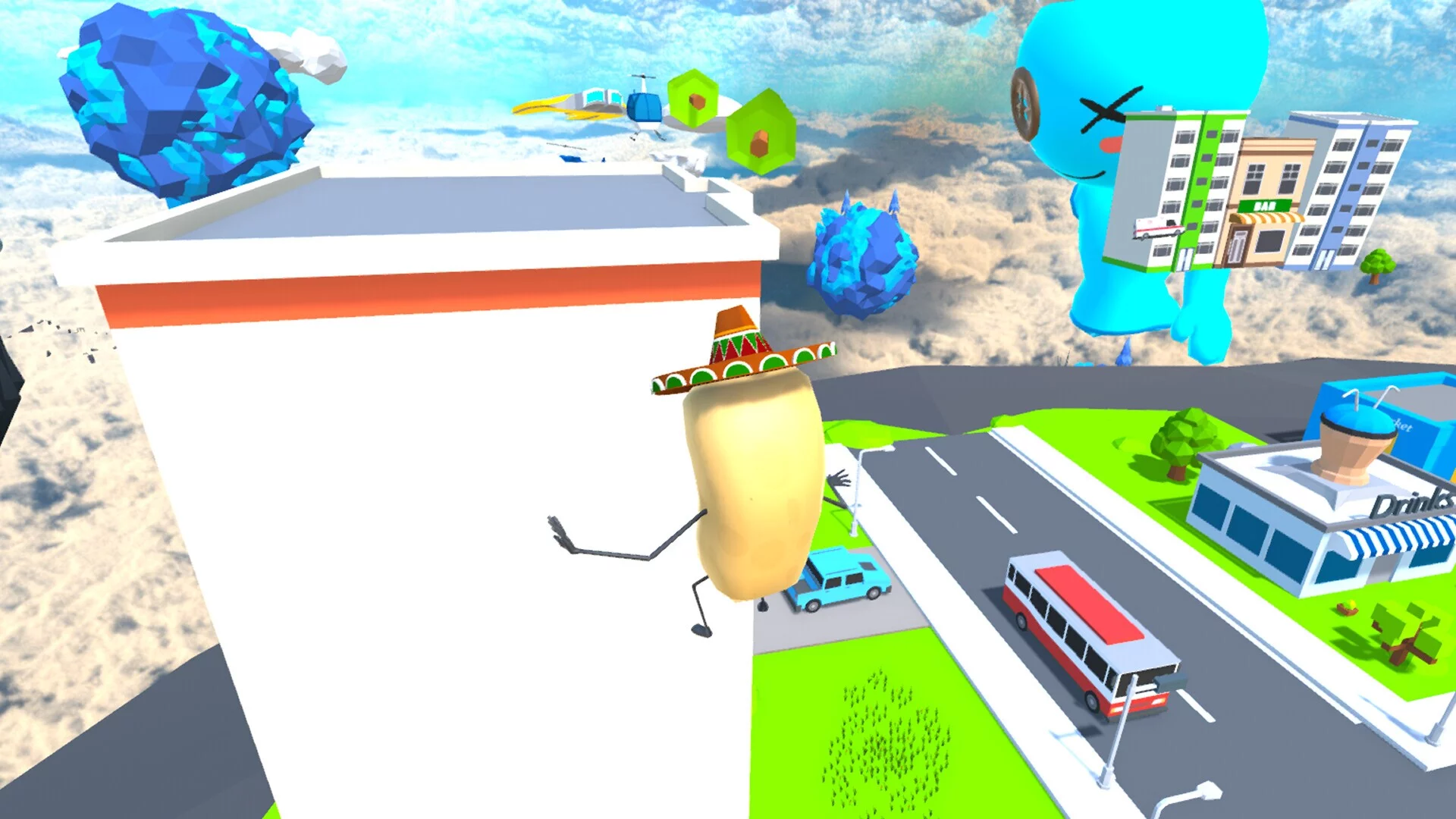 Изображение игры: Jump Potato