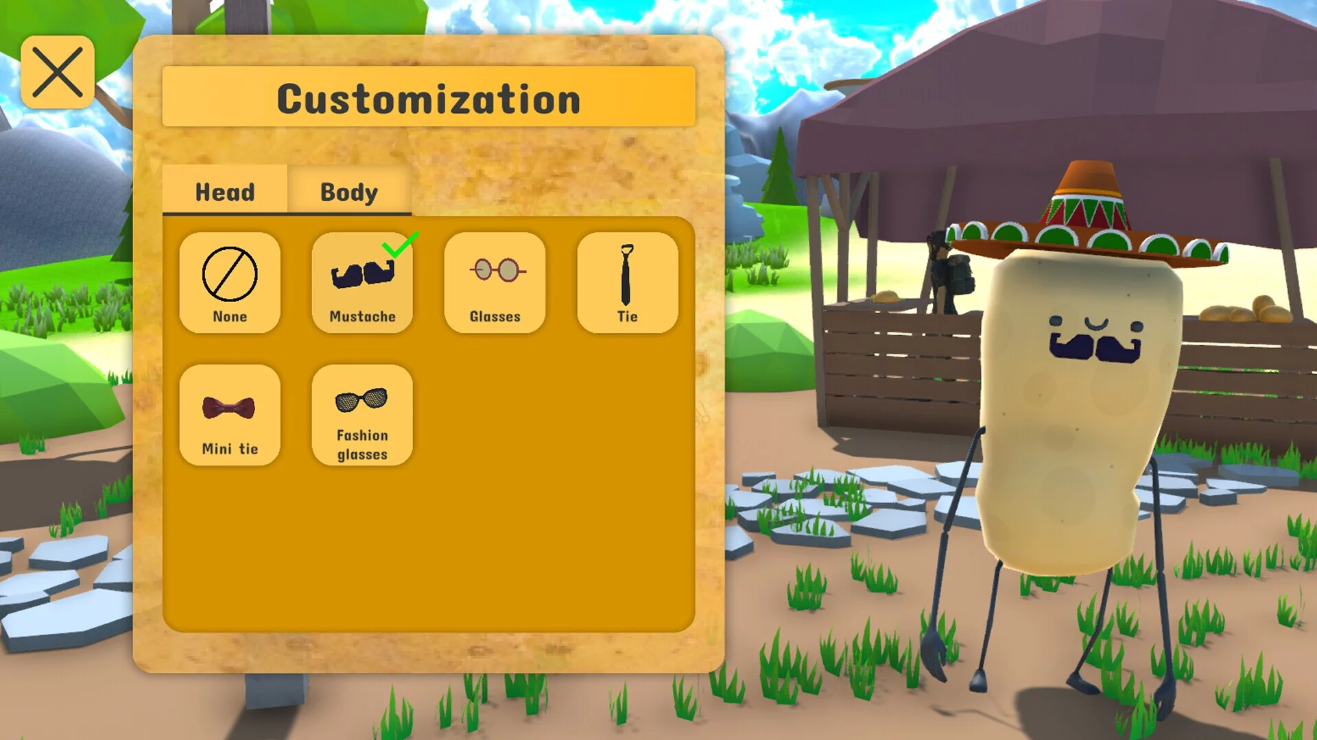Изображение игры: Jump Potato