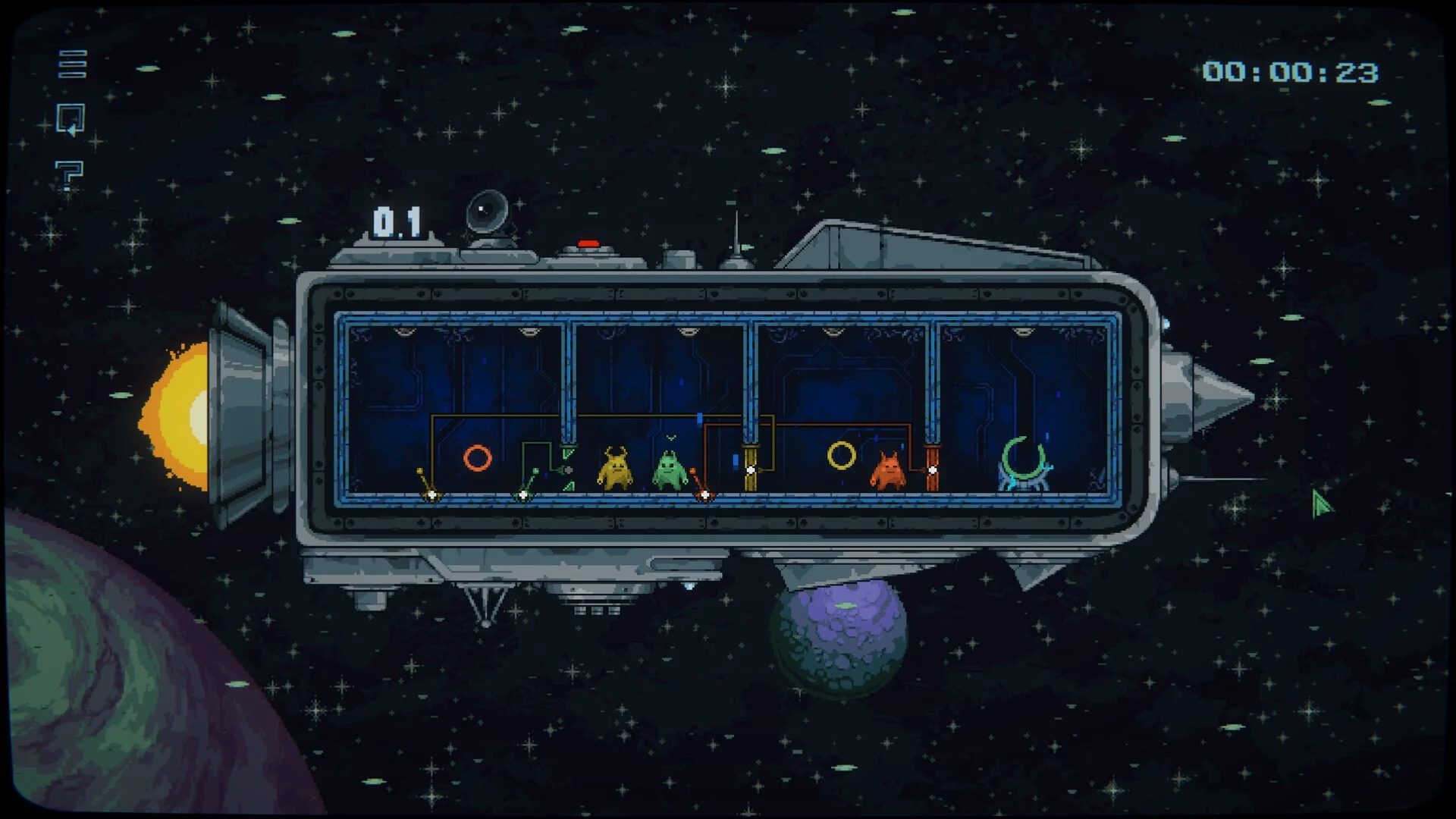 Изображение игры: ASTRO MAZE