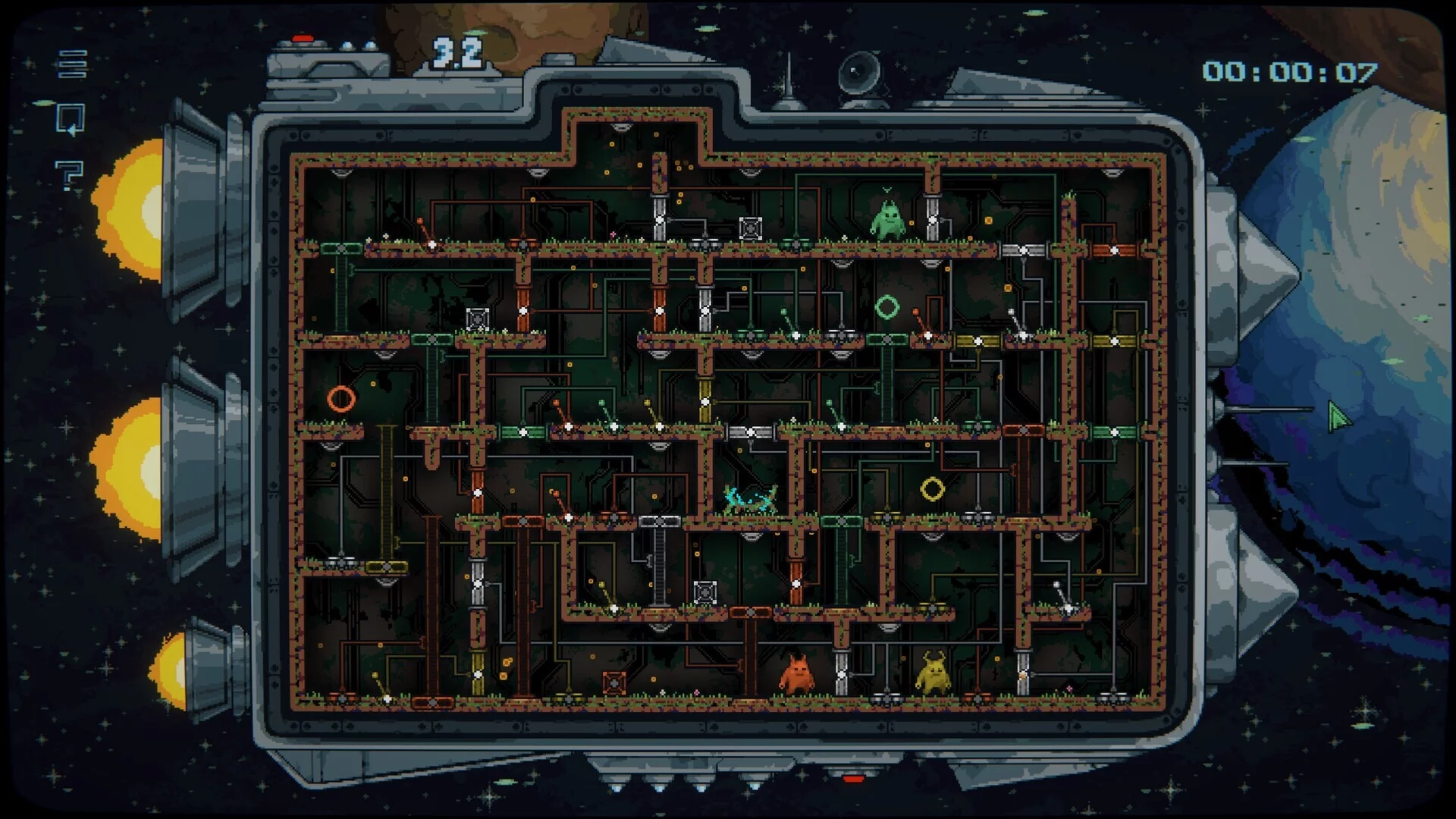 Изображение игры: ASTRO MAZE