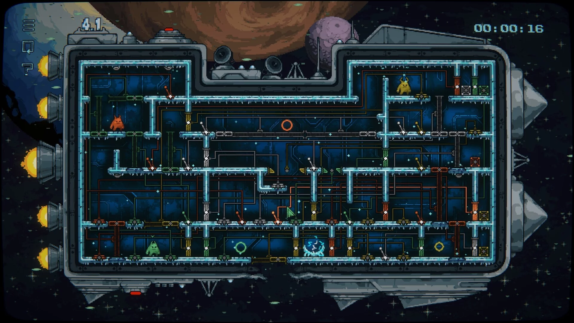Изображение игры: ASTRO MAZE