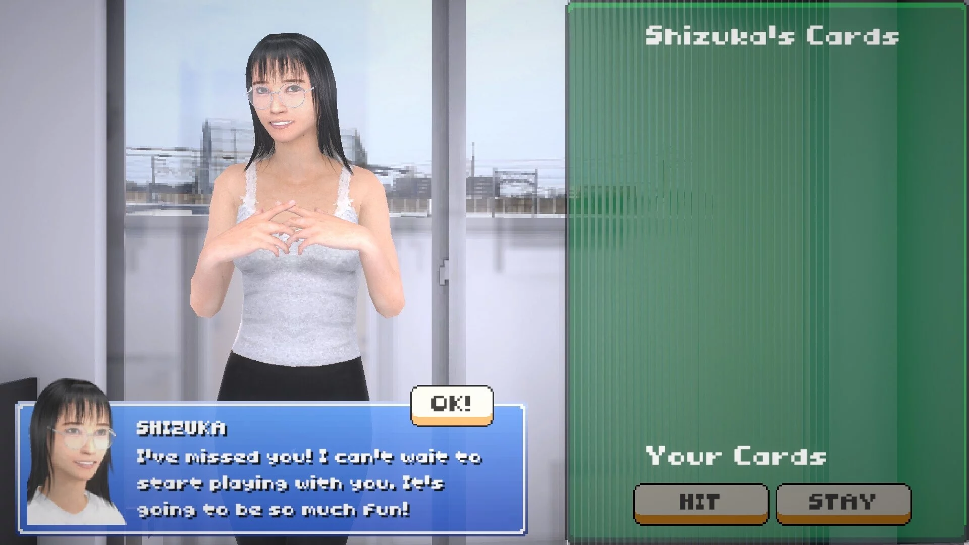 Изображение игры: Girlfriend Strip Blackjack