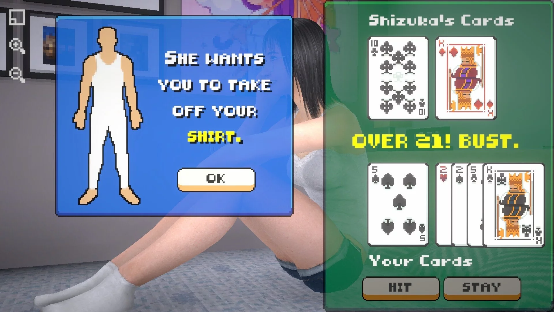 Изображение игры: Girlfriend Strip Blackjack