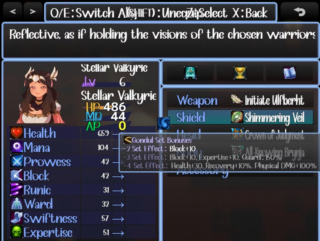 Изображение игры: Valkyrie Star: A Cacophony Choir