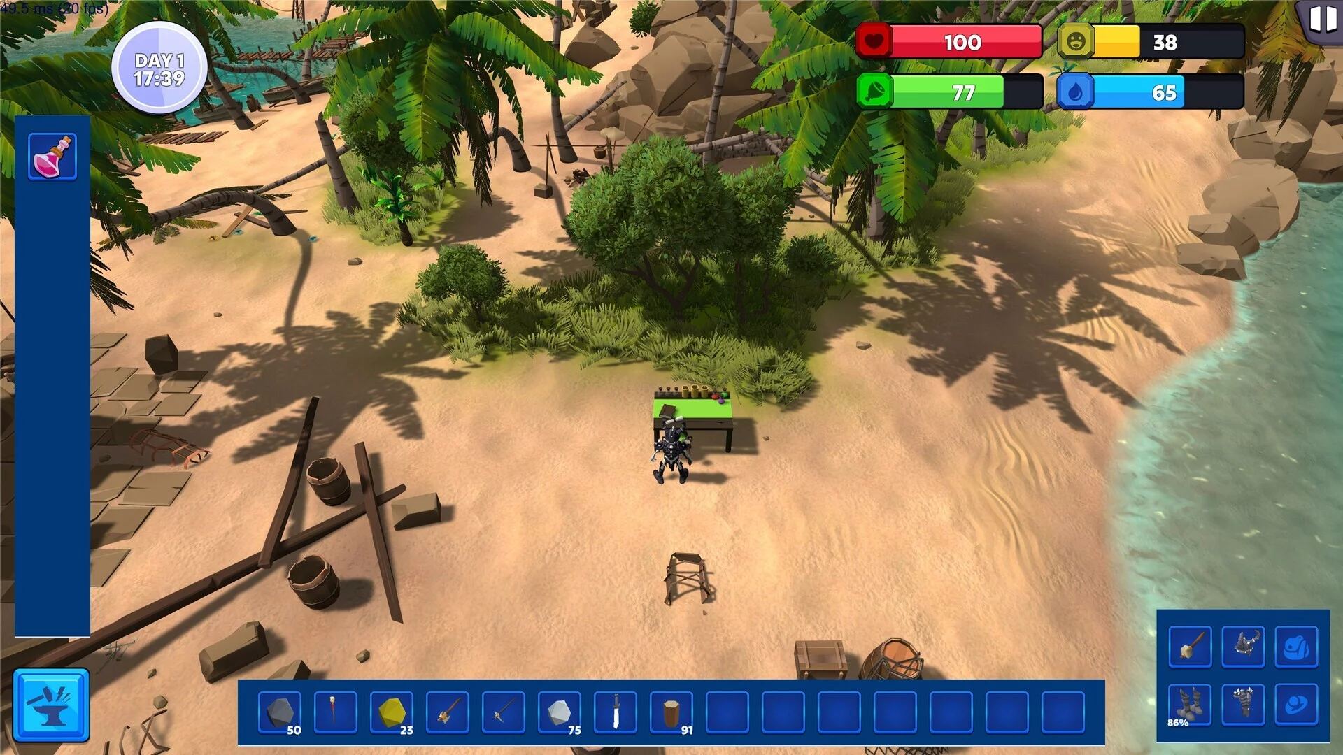 Изображение игры: Forsaken Island