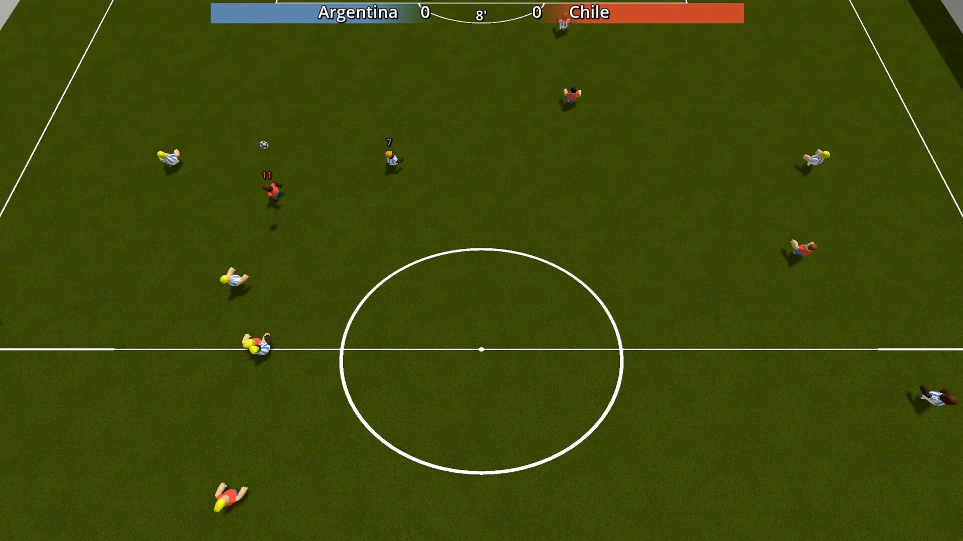 Изображение игры: Retro Soccer