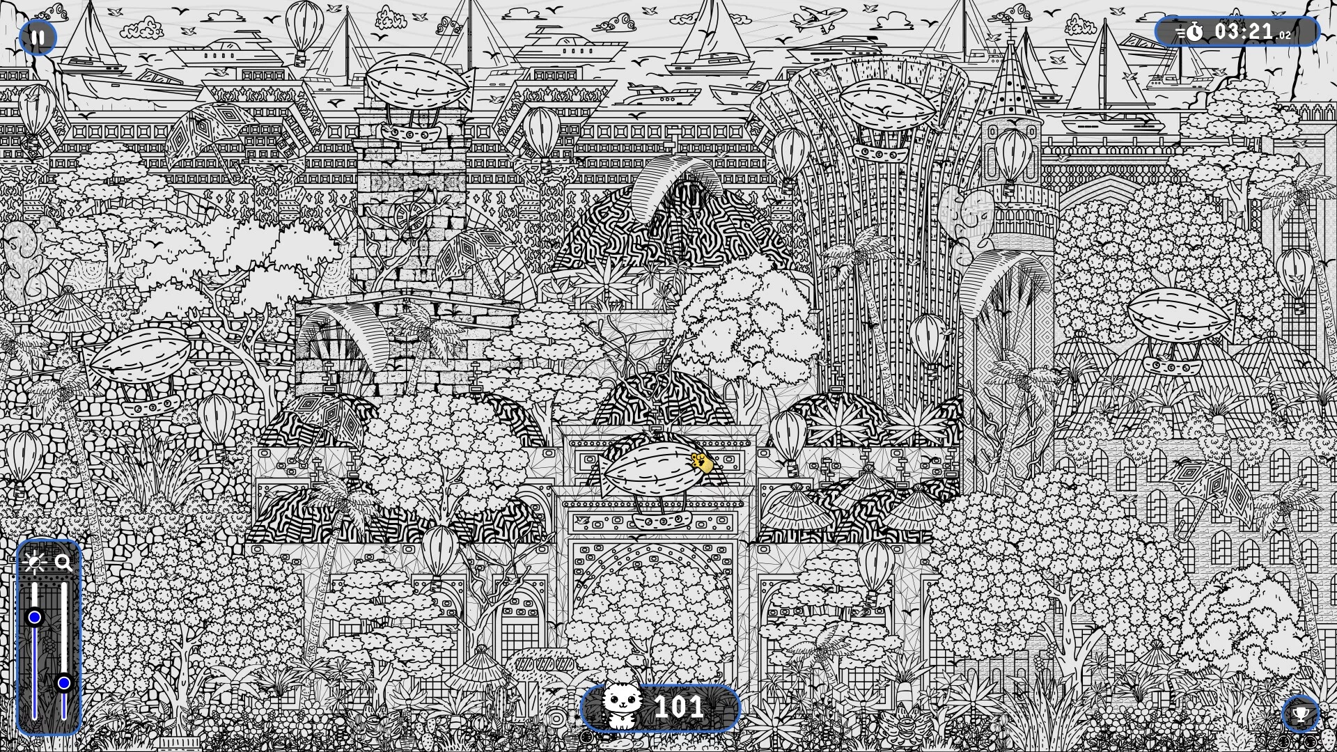 Изображение игры: 101 Cats Hidden in Antalya