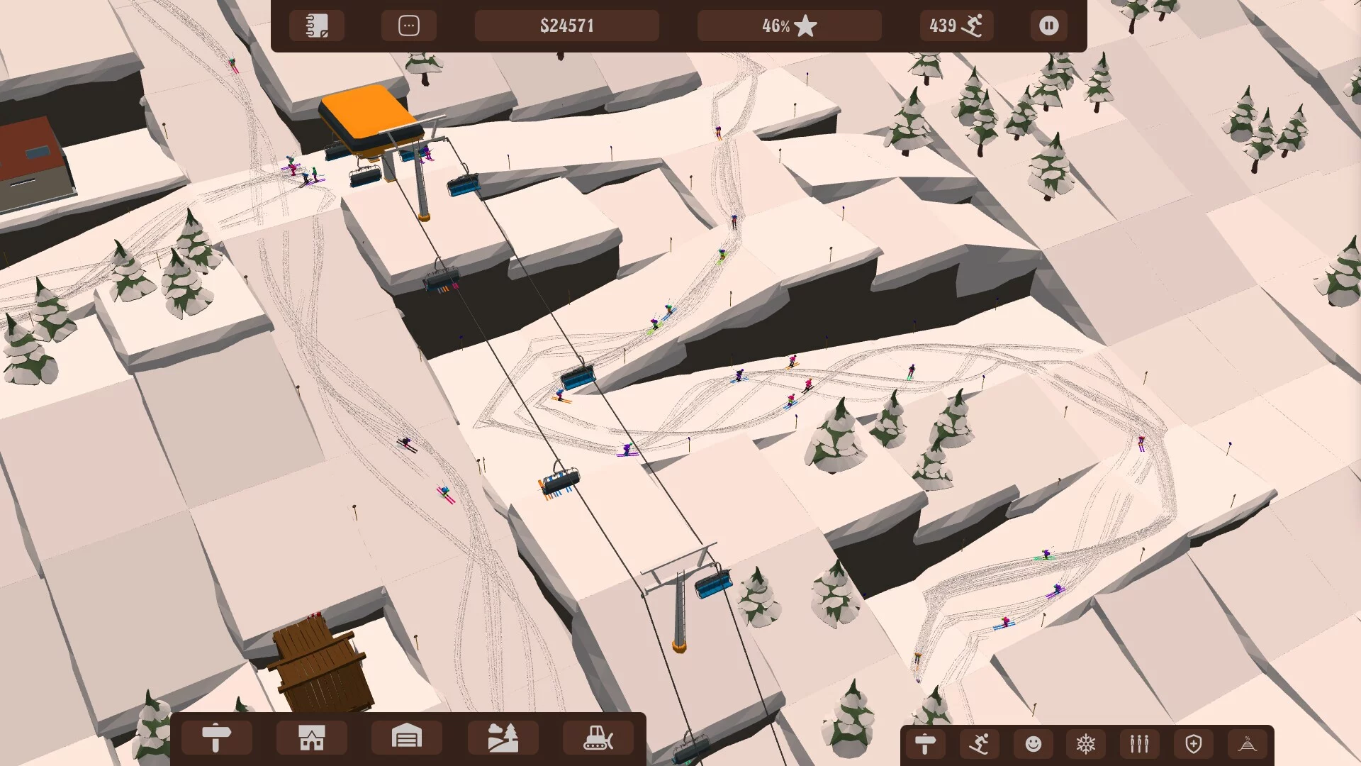 Изображение игры: Octohill Ski Tycoon