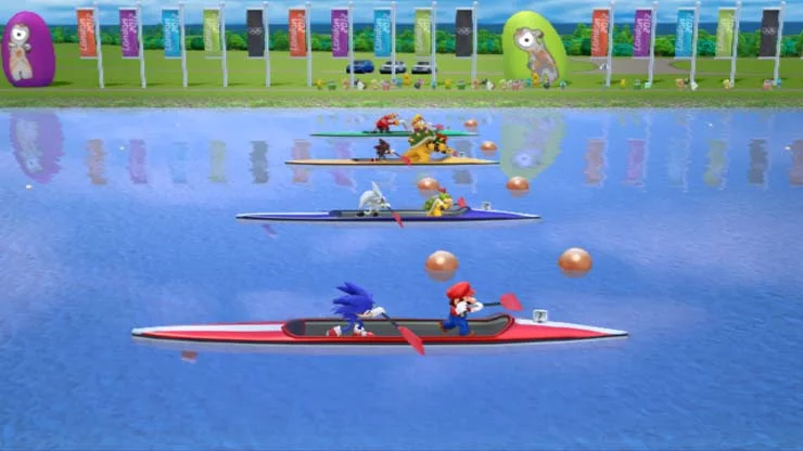 Изображение игры: Mario & Sonic at the London 2012 Olympic Games