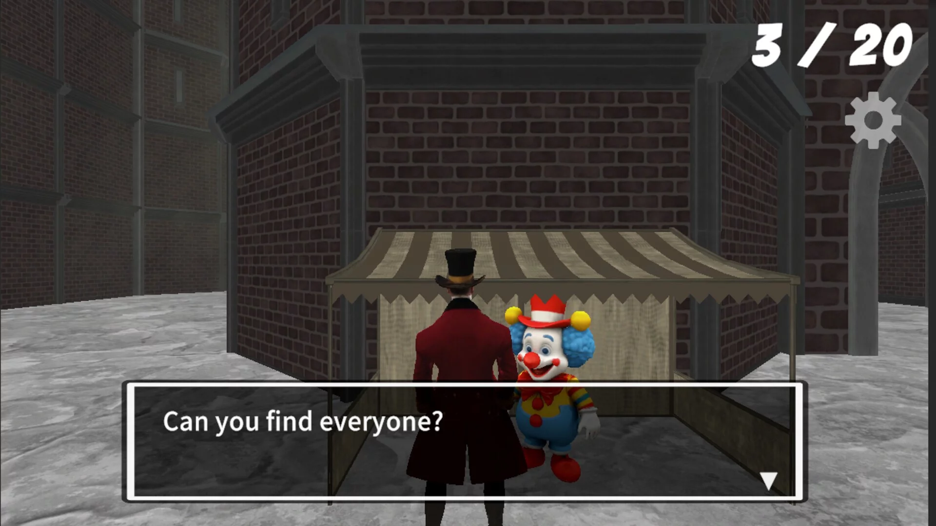 Изображение игры: Find Clowns