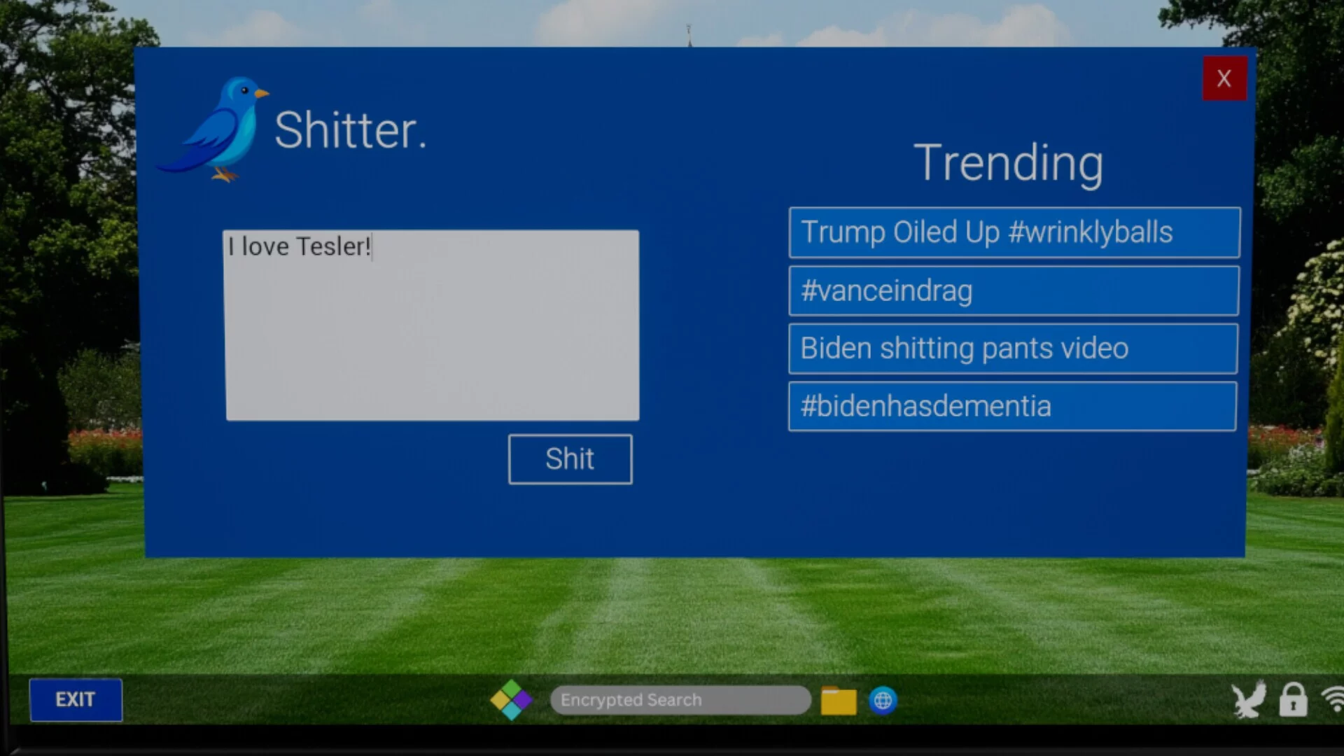 Изображение игры: Trump Simulator 2025
