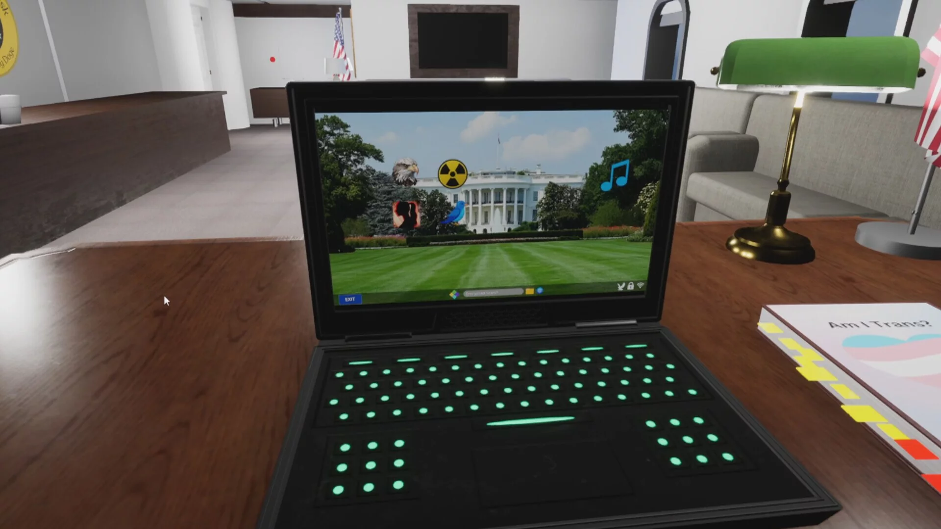 Изображение игры: Trump Simulator 2025