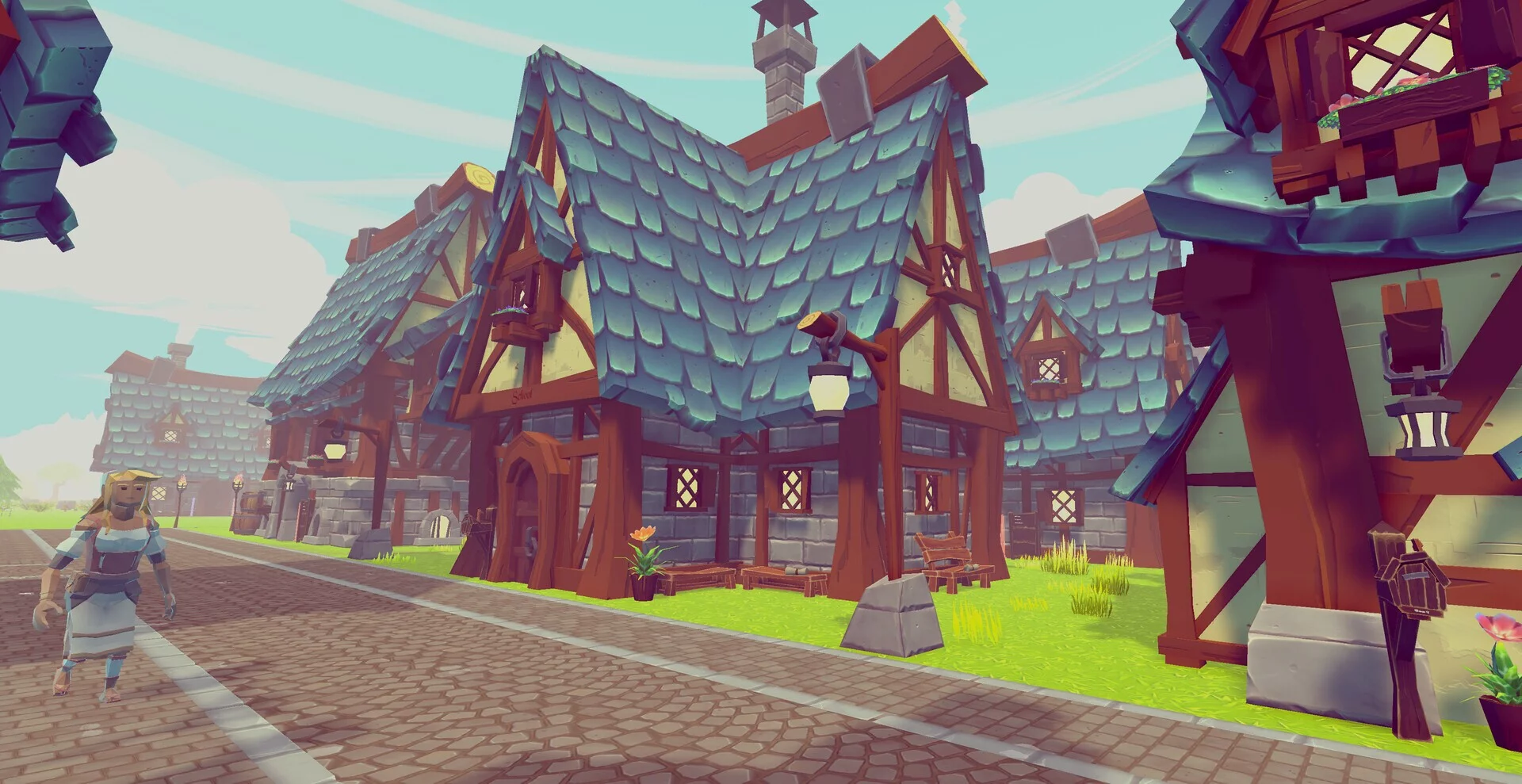 Изображение игры: The First Settlement VR