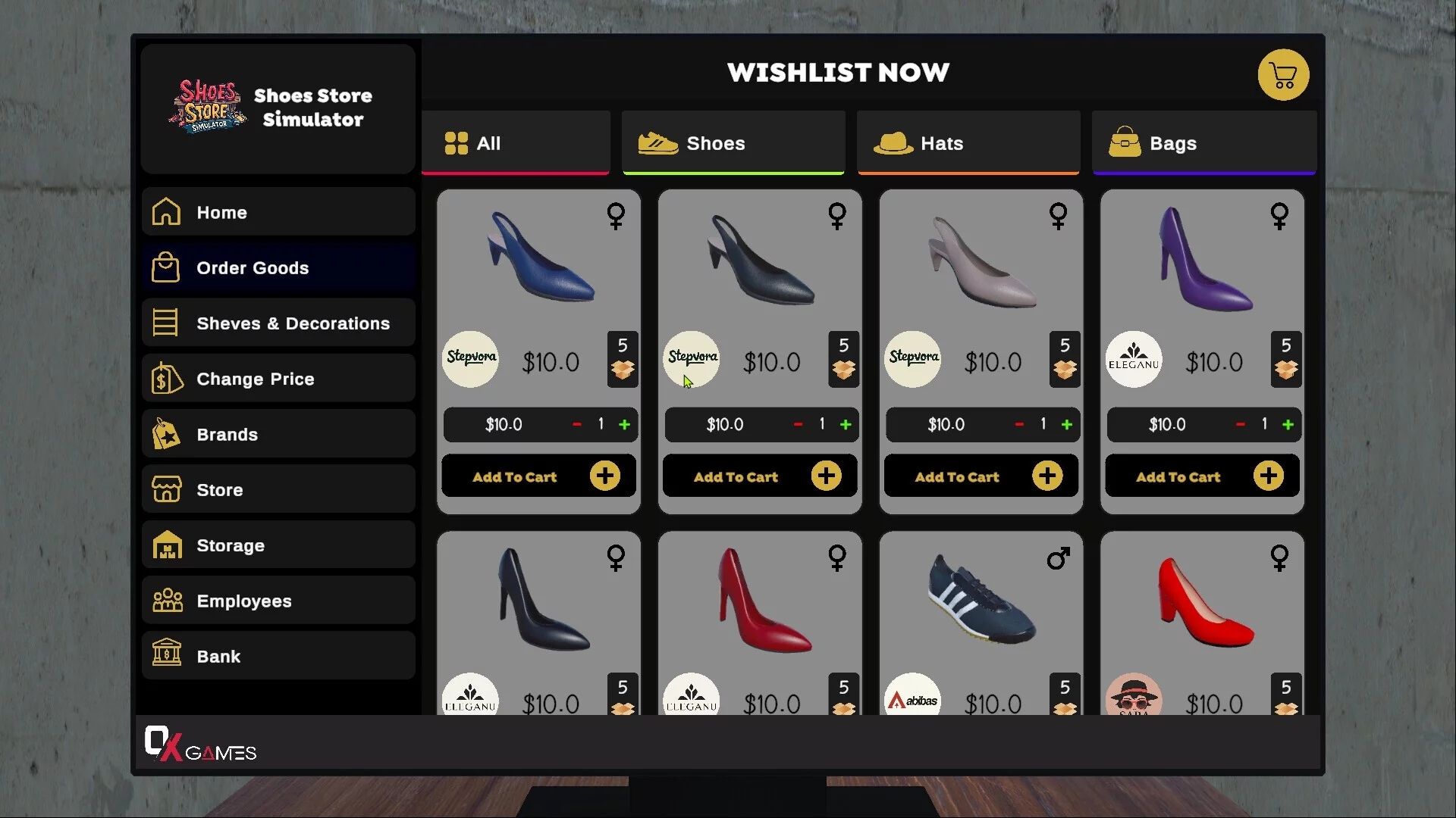 Изображение игры: Shoes Store Simulator